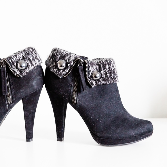 High heel ankle boots - black - 35/5 - new - Picture 5 of 6